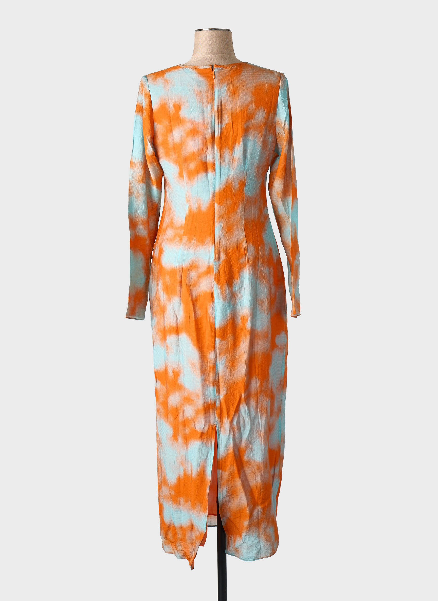 Robe longue orange SAMSOE & SAMSOE femme