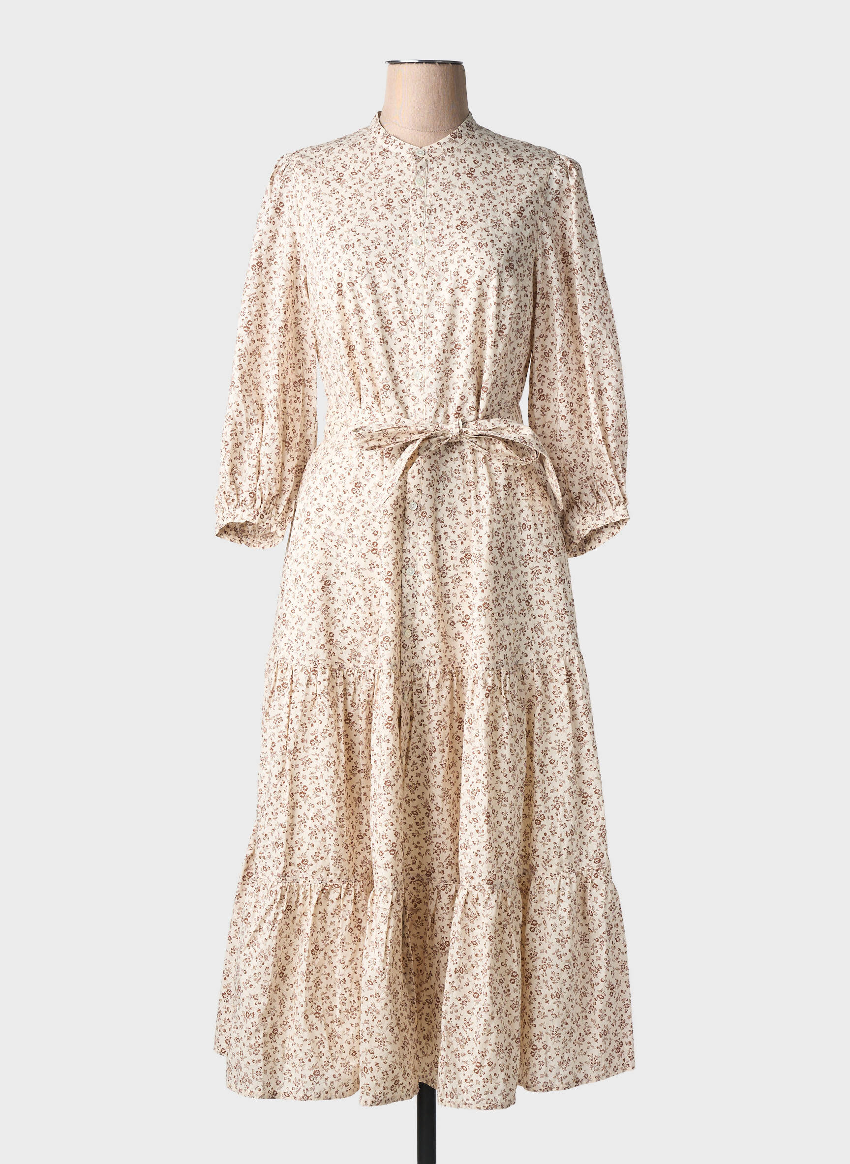 Robe longue beige RALPH LAUREN femme