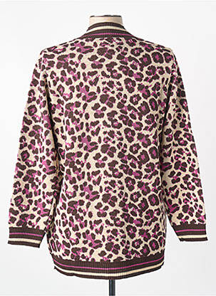 Gilet manches longues marron PERSONA BY MARINA RINALDI femme