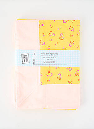 Parure de lit jaune PETIT PAN enfant