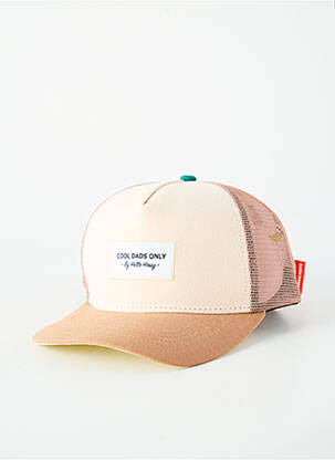 Casquette marron HELLO HOSSY femme