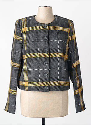 Manteau court noir VILA femme
