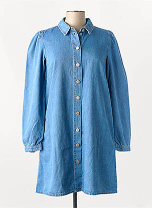 Robe courte bleu OBJECT femme