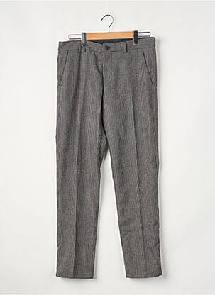 Pantalon droit gris SELECTED homme