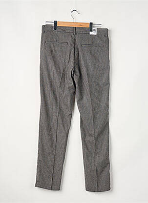 Pantalon droit gris SELECTED homme