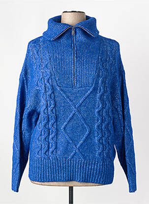 Pull bleu GINA TRICOT femme