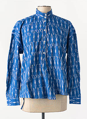 Top bleu V.DE.VINSTER femme