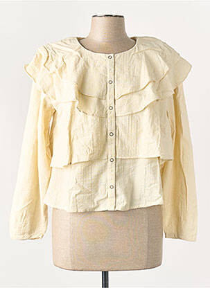Chemise manches longues blanc BELLE PIÈCE femme