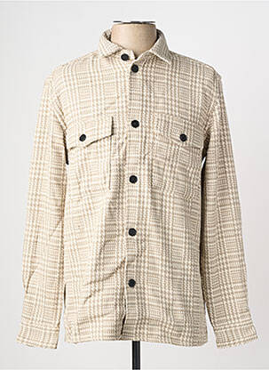 Chemise manches longues kaki MINIMUM homme
