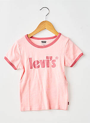 T-shirt rose LEVI'S fille
