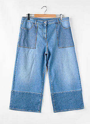 Jeans coupe droite bleu PERSONA BY MARINA RINALDI femme