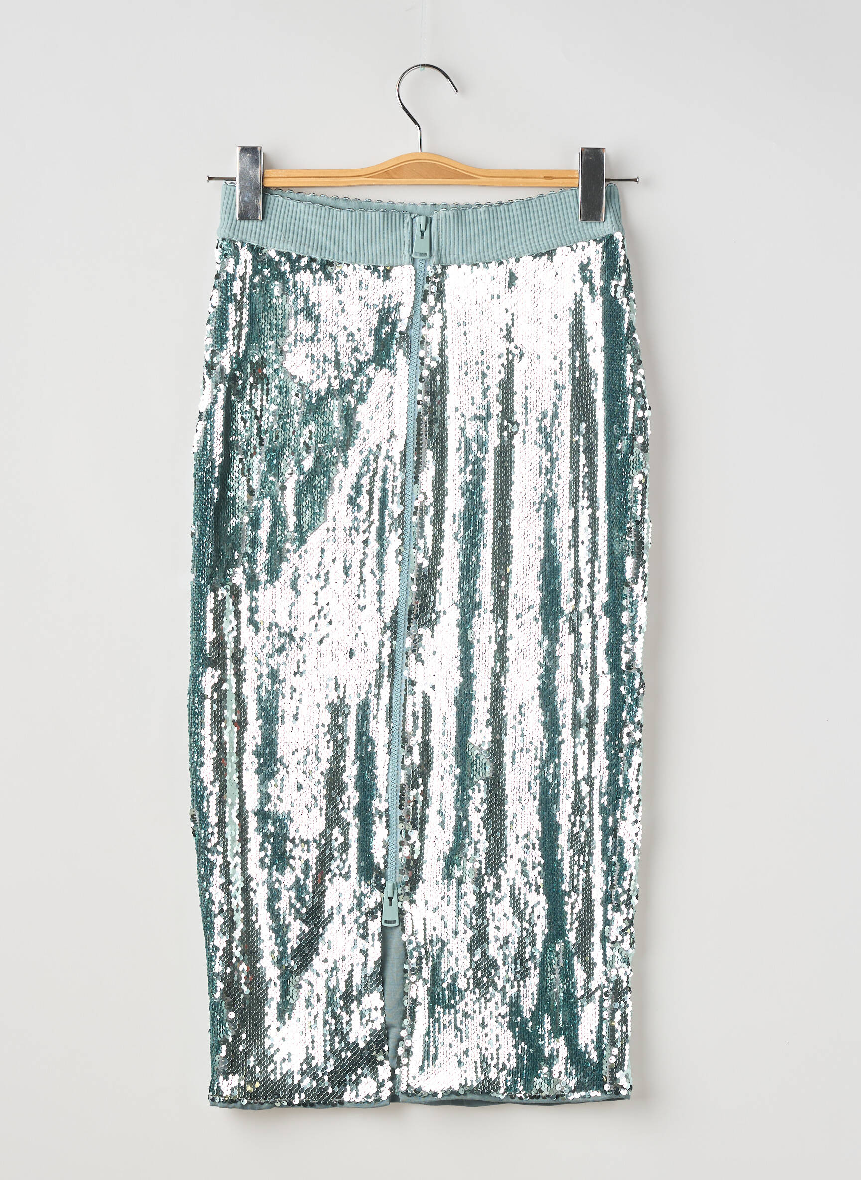 Jupe mi-longue argent ESSENTIEL ANTWERP femme