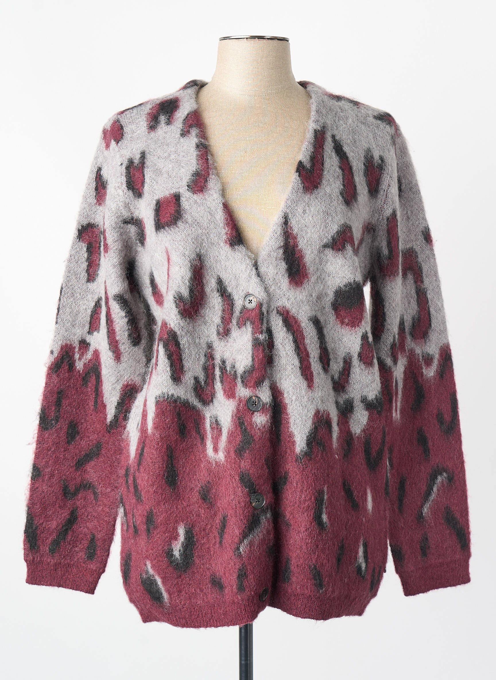 Gilet manches longues rouge SCOTCH & SODA femme