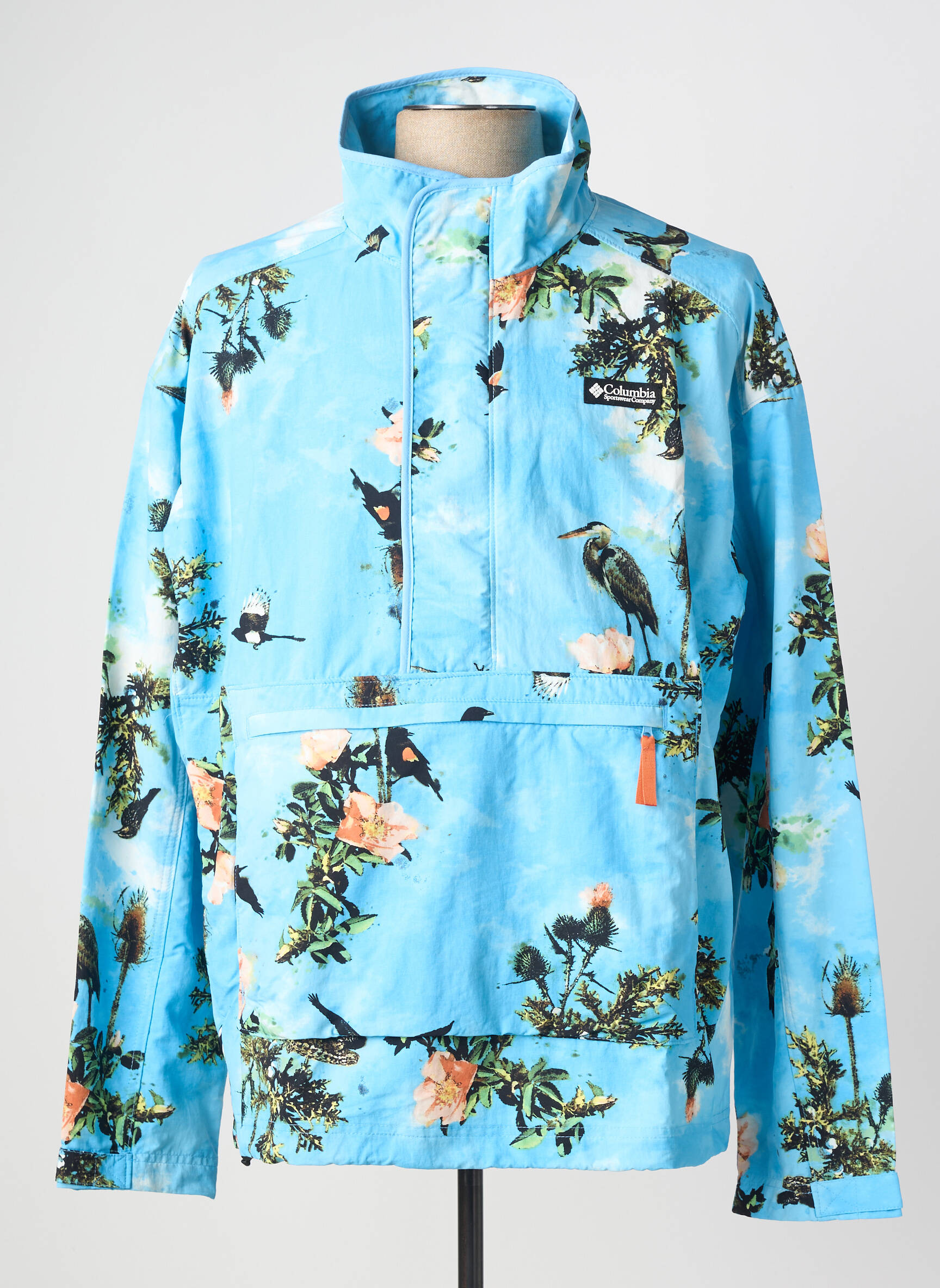 Imperméable bleu COLUMBIA homme