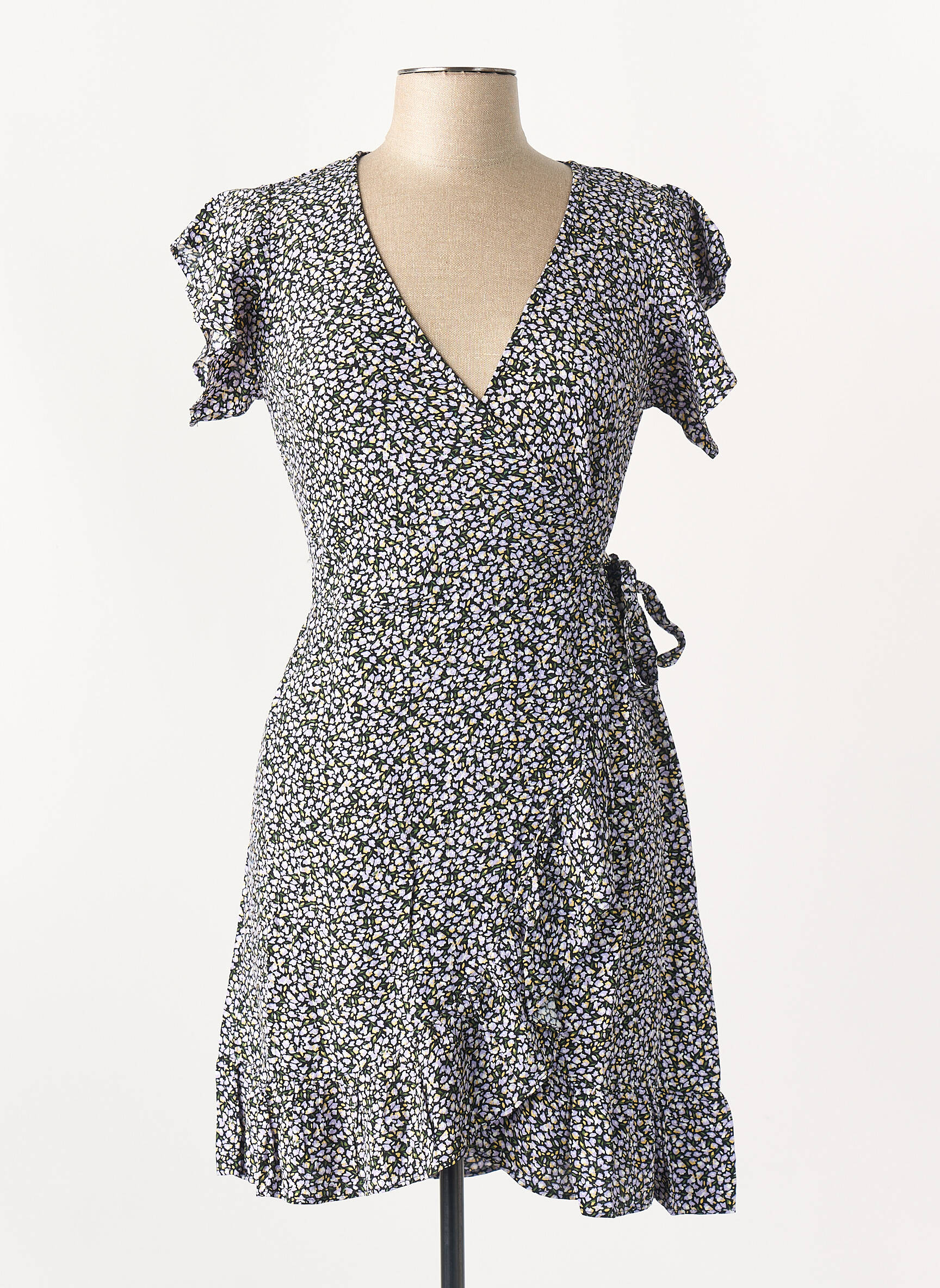 Robe courte violet VILA femme