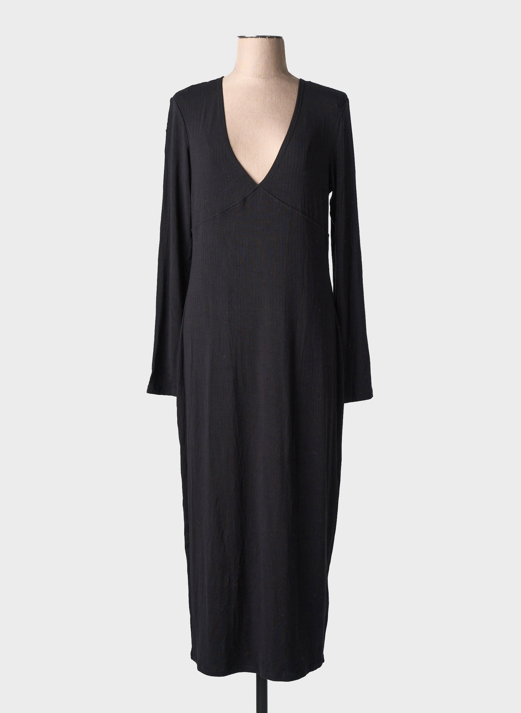Robe longue noir GINA TRICOT femme