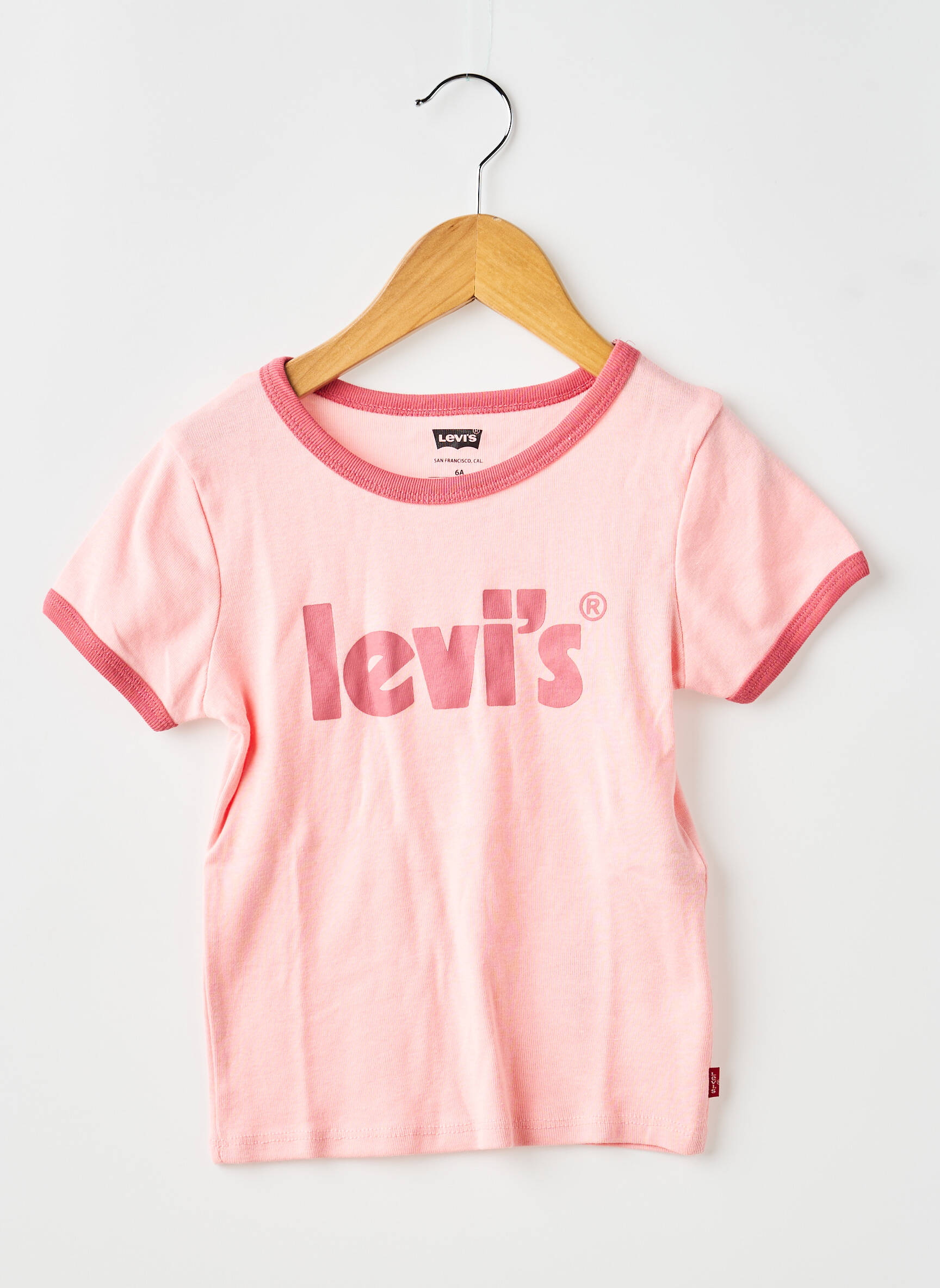T-shirt rose LEVI'S fille