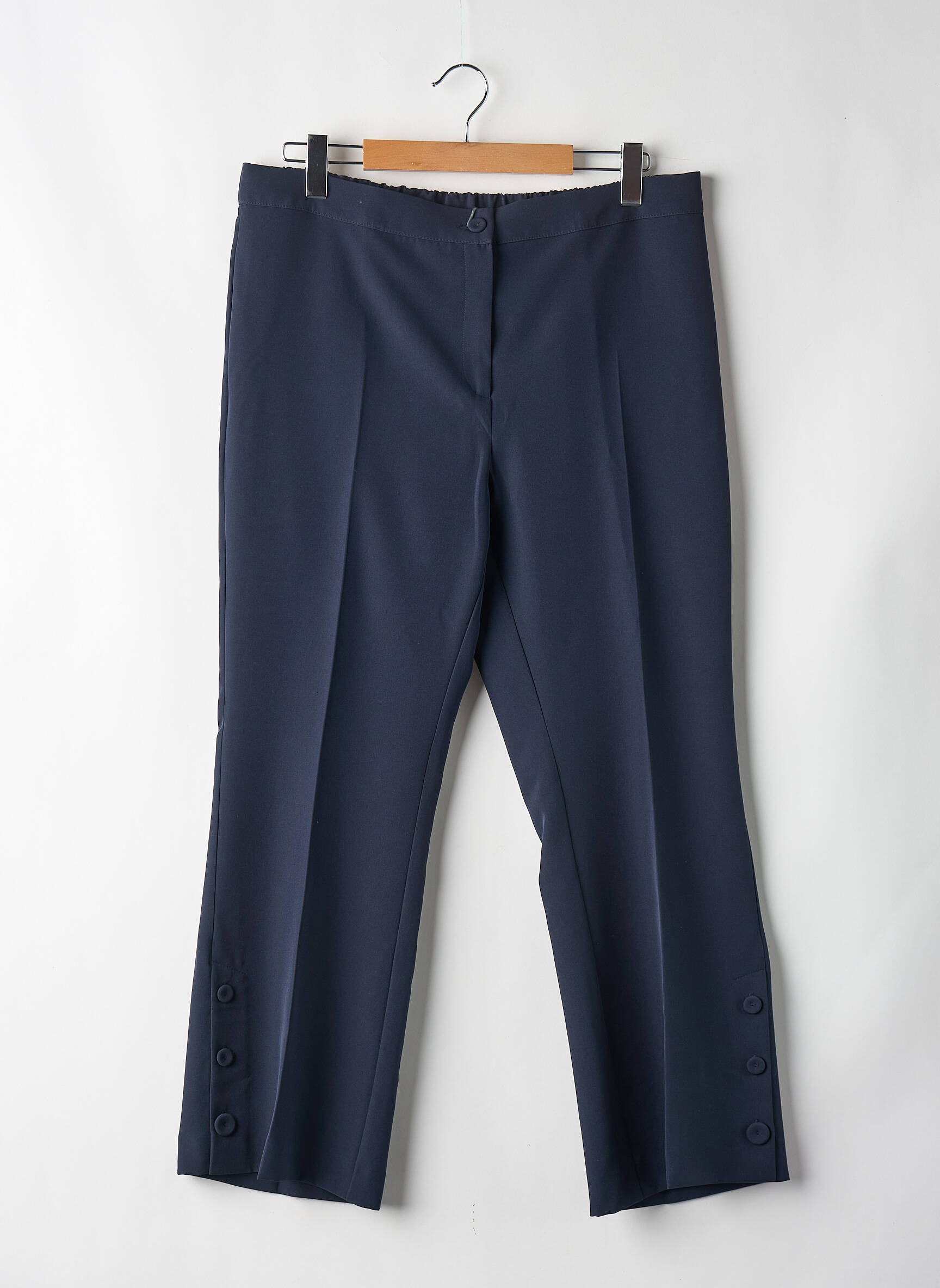 Pantalon droit noir PERSONA BY MARINA RINALDI femme