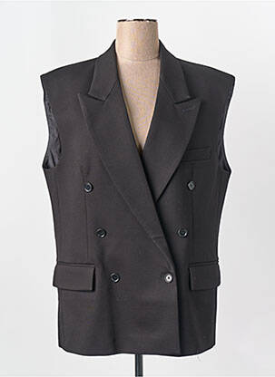Blazer col tailleur noir COLLECTORS CLUB femme