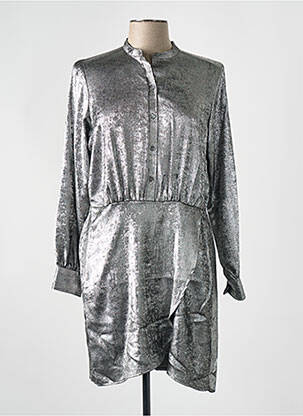 Robe courte argent HARTFORD femme