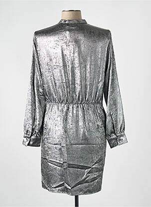 Robe courte argent HARTFORD femme