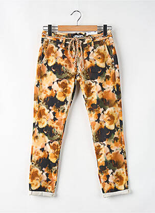 Pantalon slim beige PLEASE femme