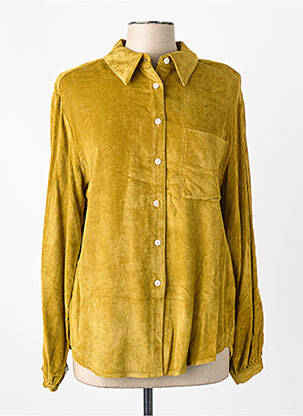 Chemise manches longues vert THE NEW SOCIETY femme