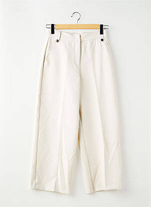 Pantalon droit blanc MAX&CO. femme