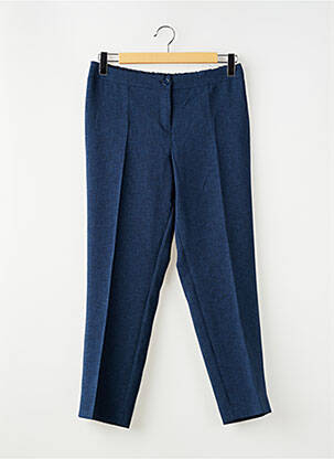 Pantalon droit bleu PERSONA BY MARINA RINALDI femme