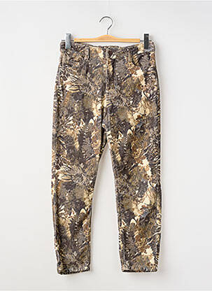 Pantalon droit multicolore PLEASE femme
