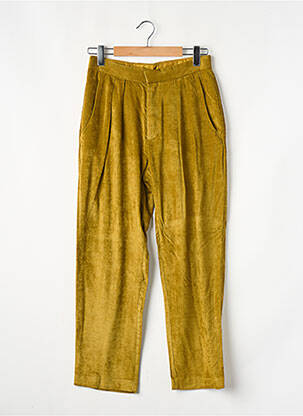 Pantalon droit vert THE NEW SOCIETY femme