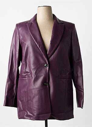 Blazer violet PERSONA BY MARINA RINALDI femme