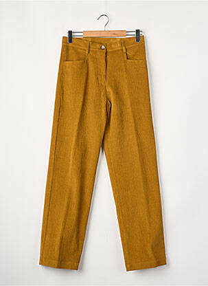 Pantalon droit beige MOMONI femme