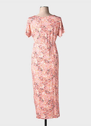 Robe mi-longue rose SUPERMOM femme