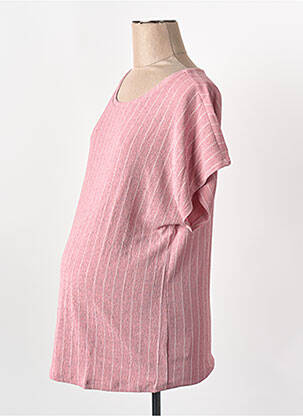 T-shirt rose SUPERMOM femme