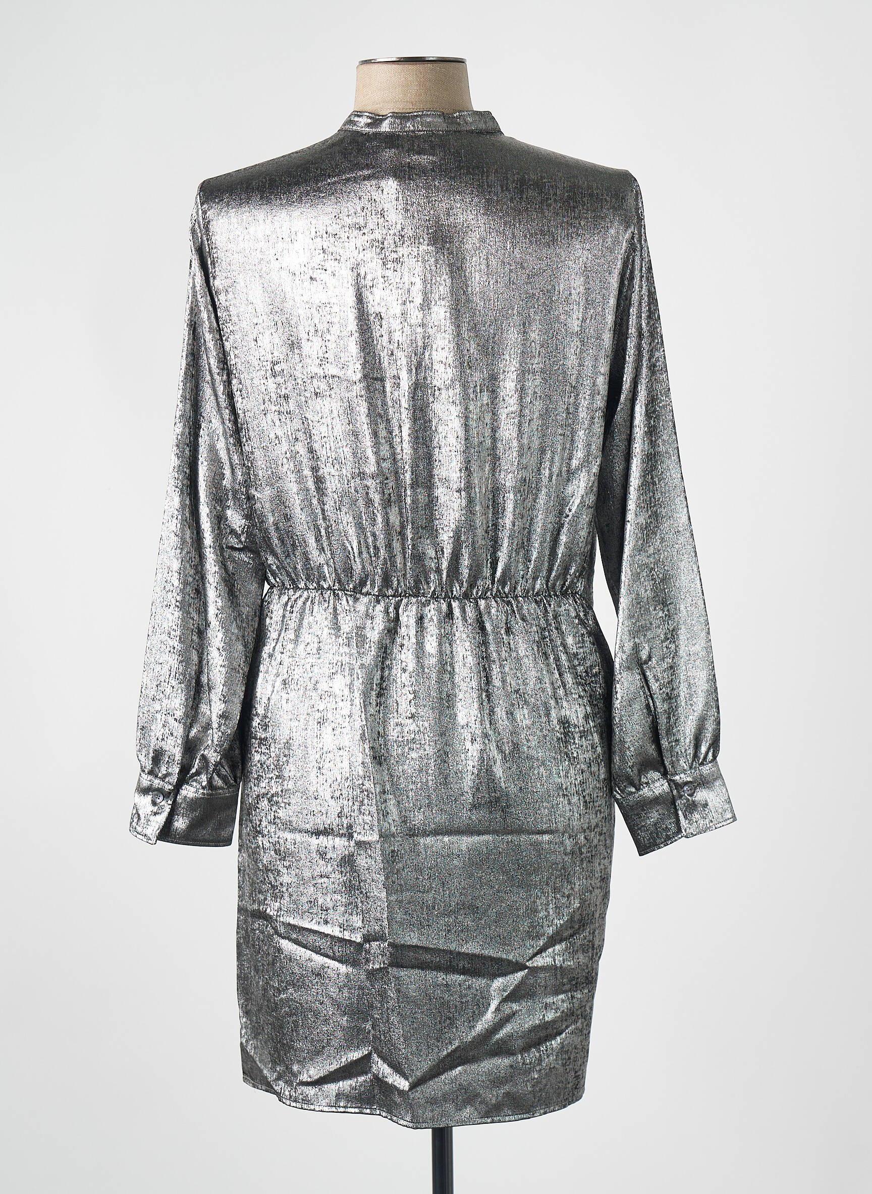 Robe courte argent HARTFORD femme