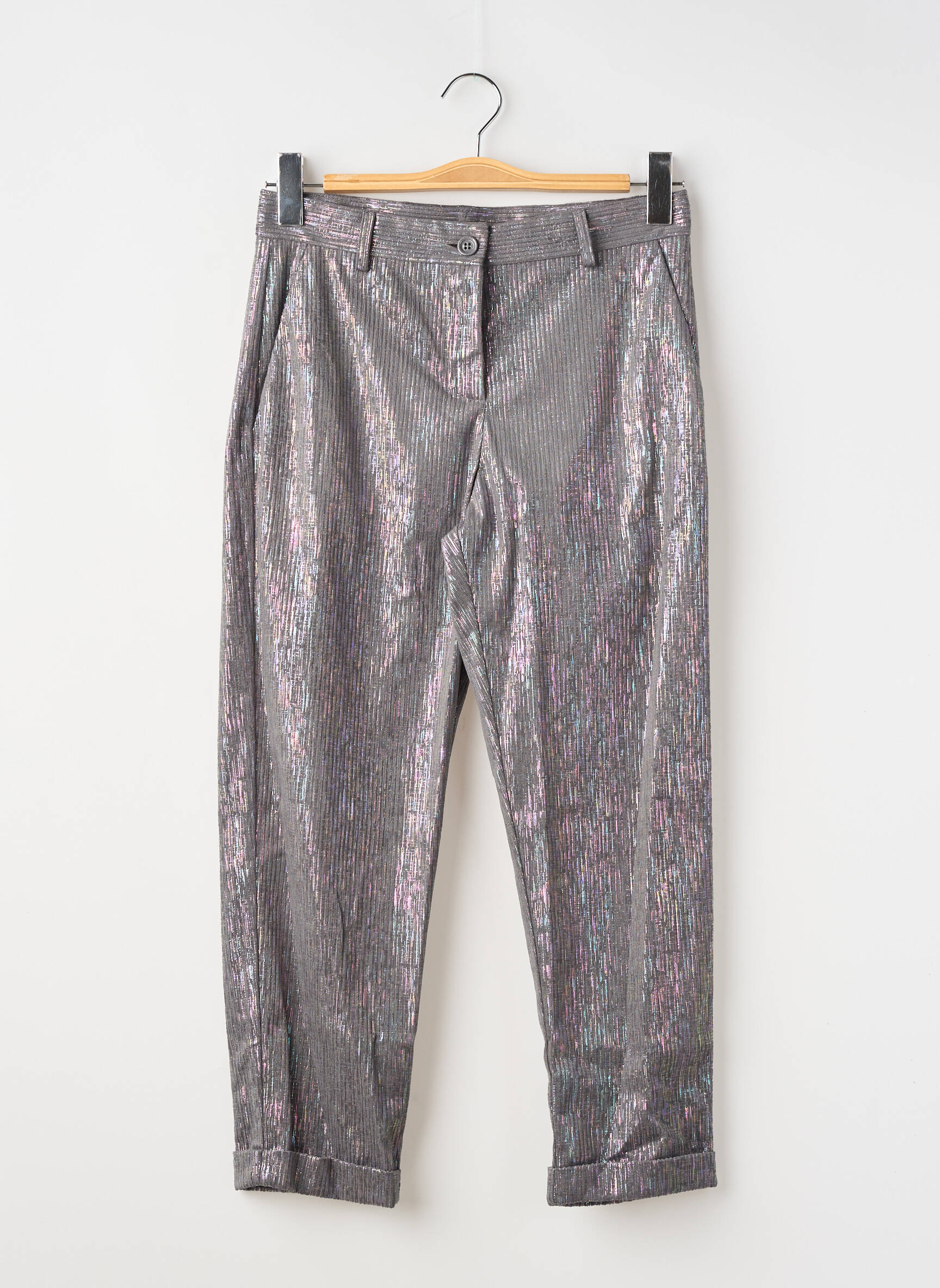 Pantalon cargo gris IMPERIAL femme