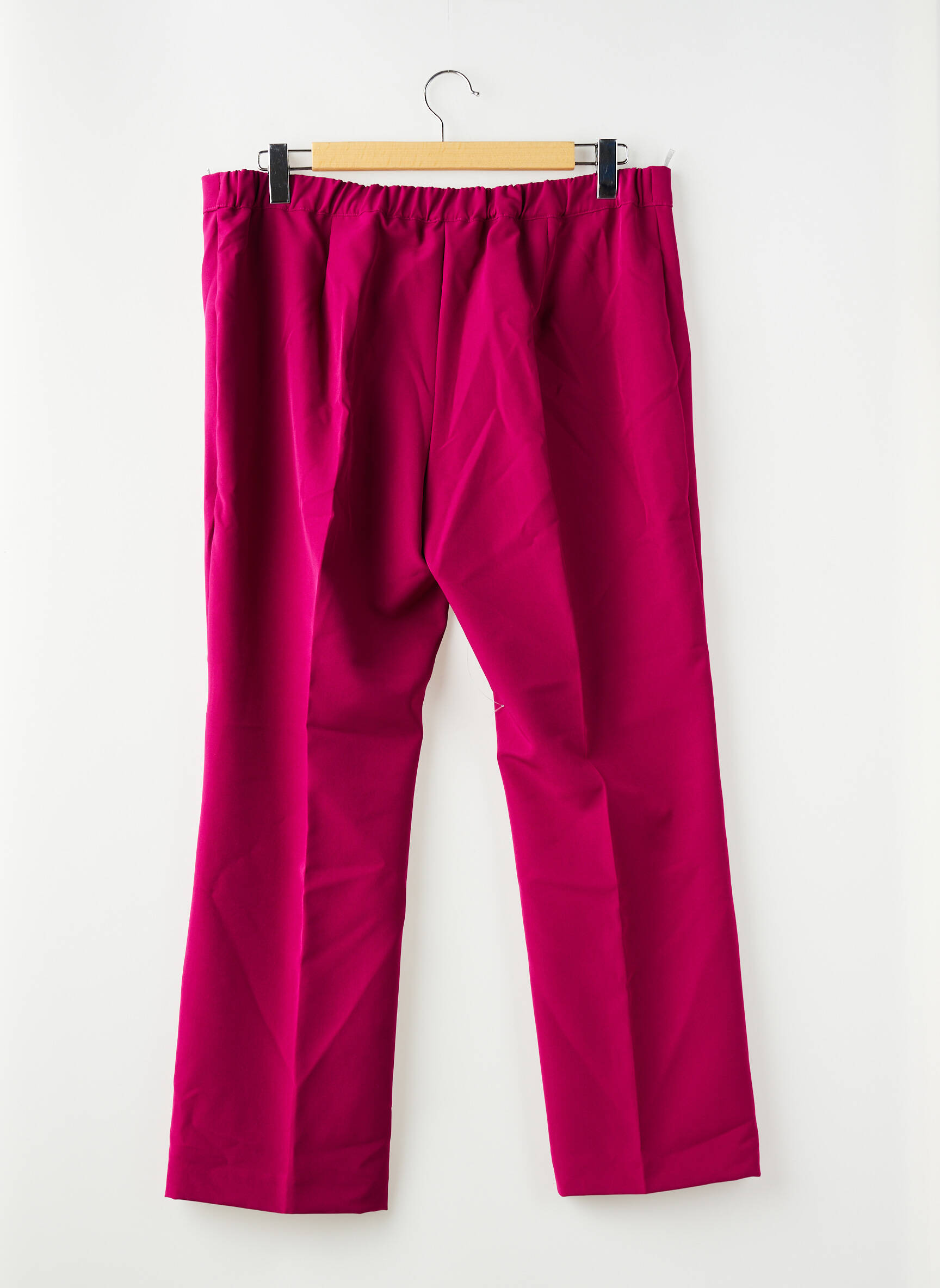 Pantalon droit violet PERSONA BY MARINA RINALDI femme