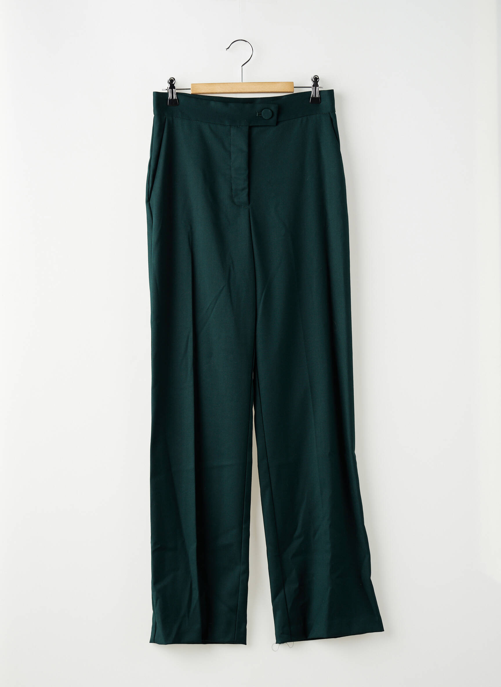 Pantalon droit vert IMPERIAL femme