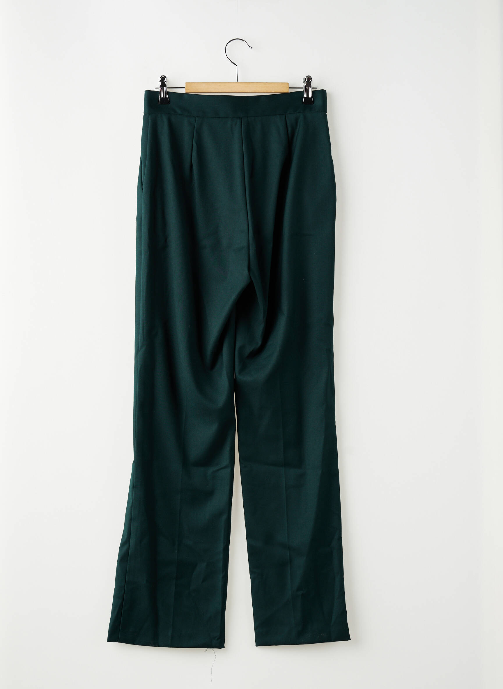 Pantalon droit vert IMPERIAL femme