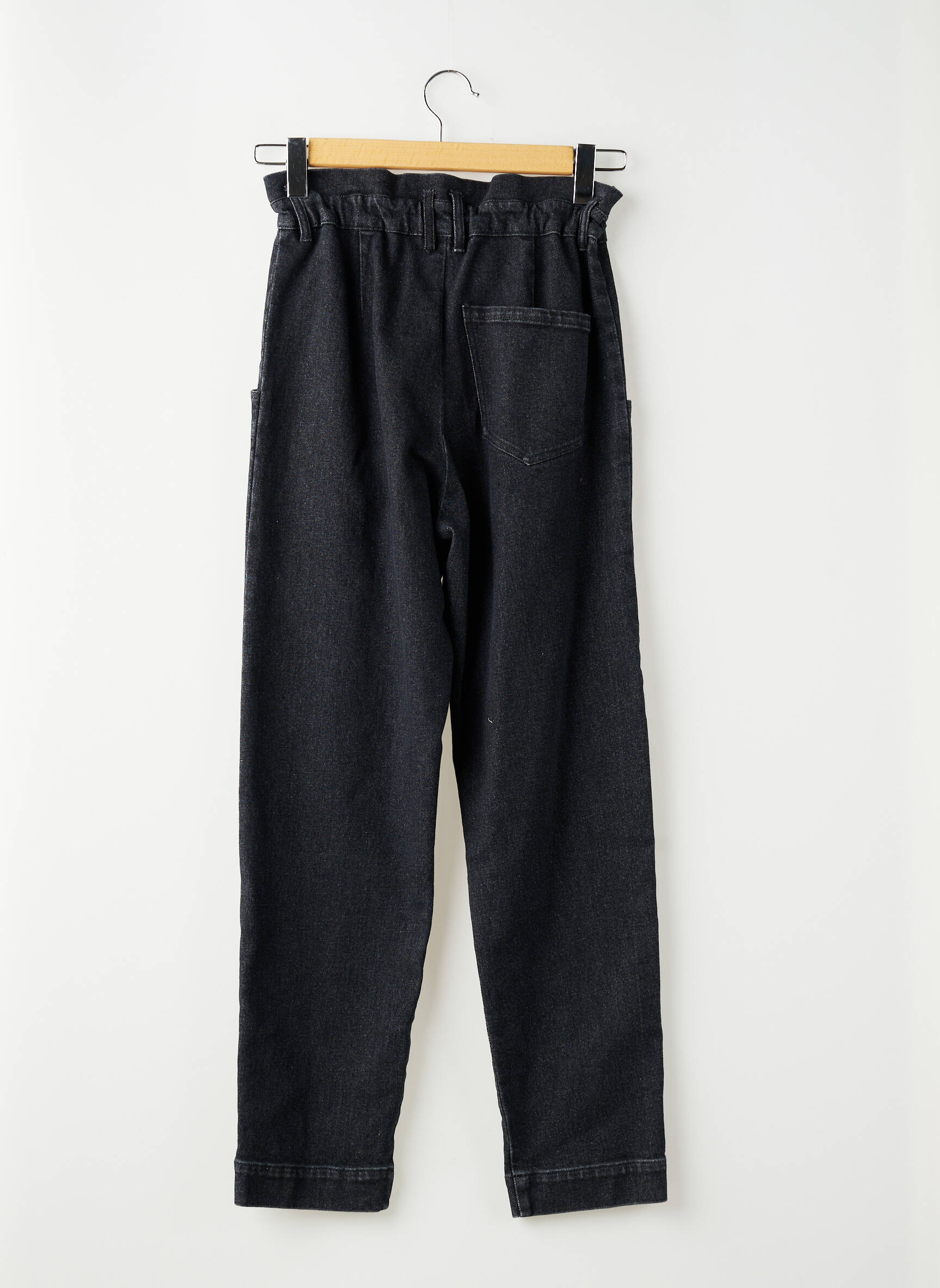 Jeans coupe droite noir COLLECTORS CLUB femme