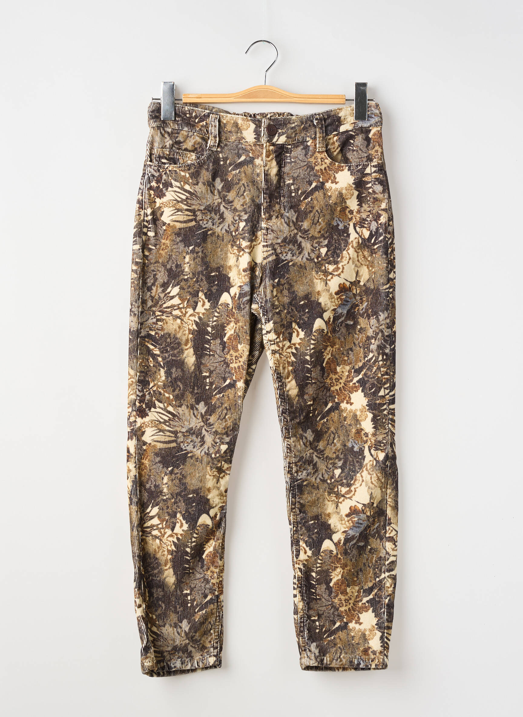 Pantalon droit multicolore PLEASE femme