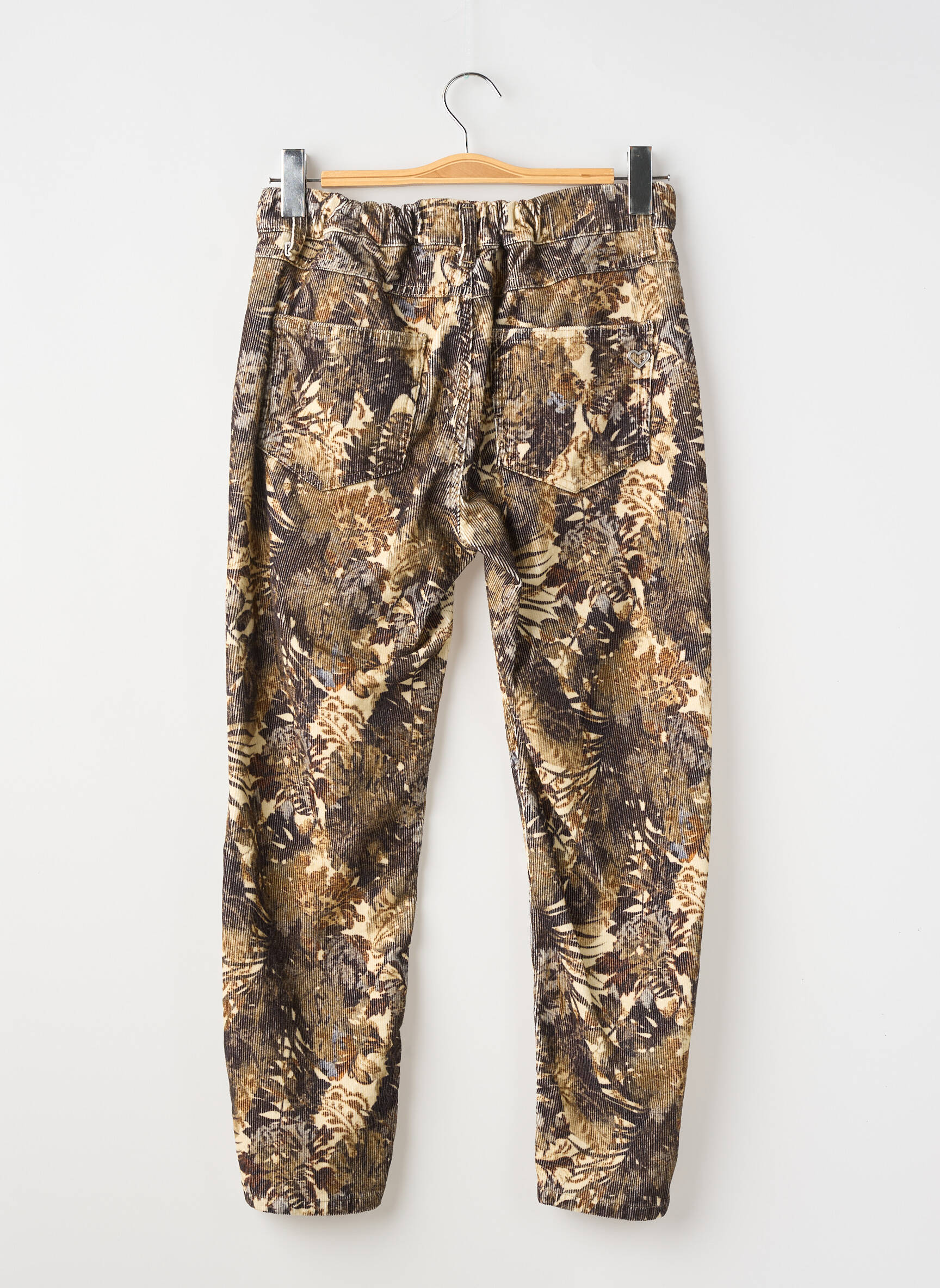 Pantalon droit multicolore PLEASE femme