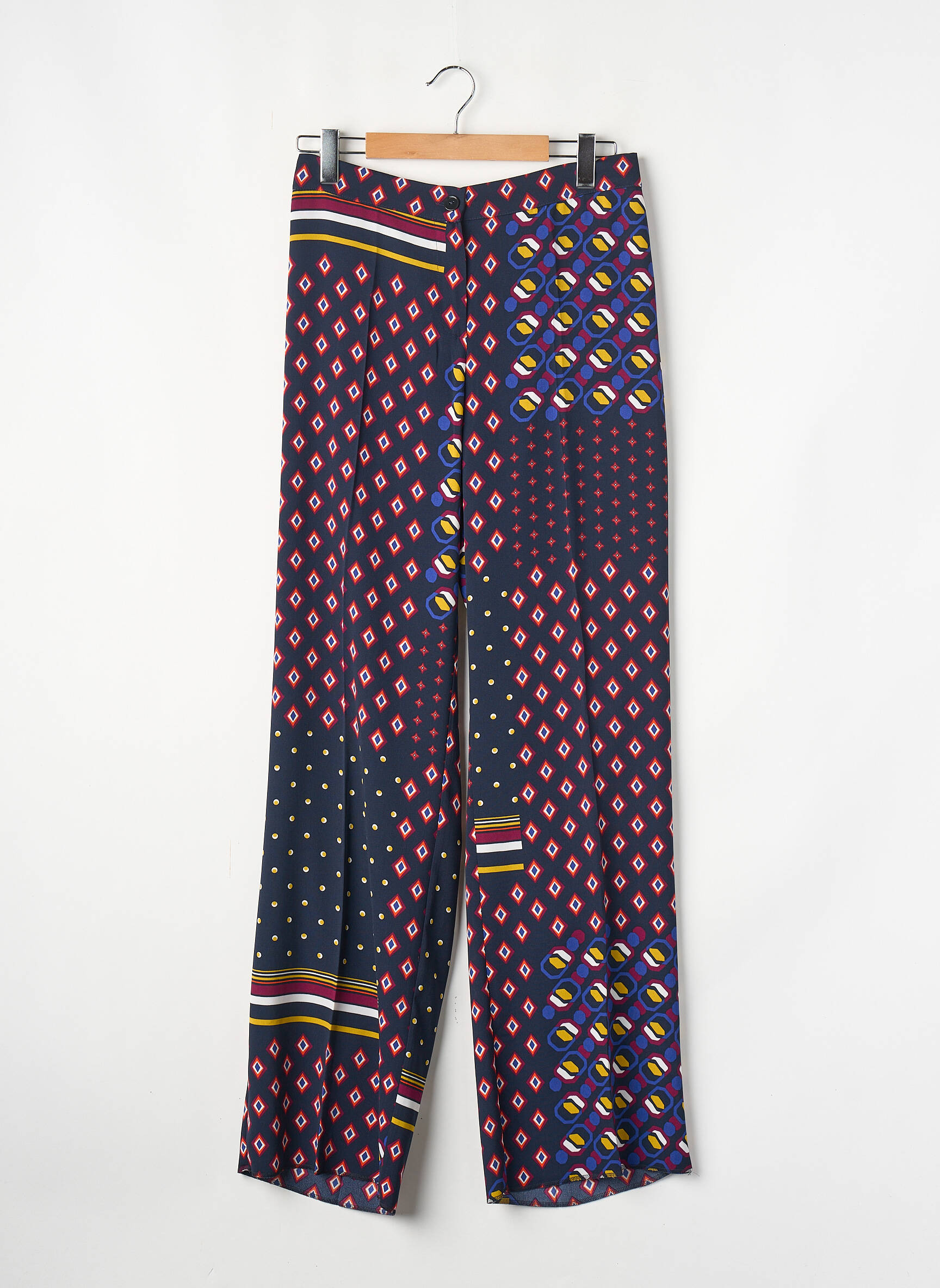 Pantalon large bleu PERSONA BY MARINA RINALDI femme