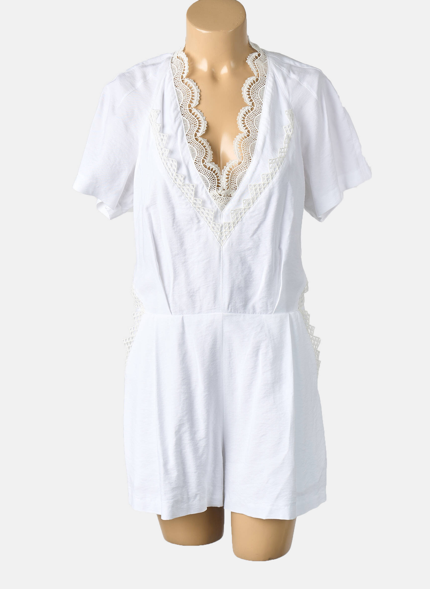 Combishort blanc IRO femme