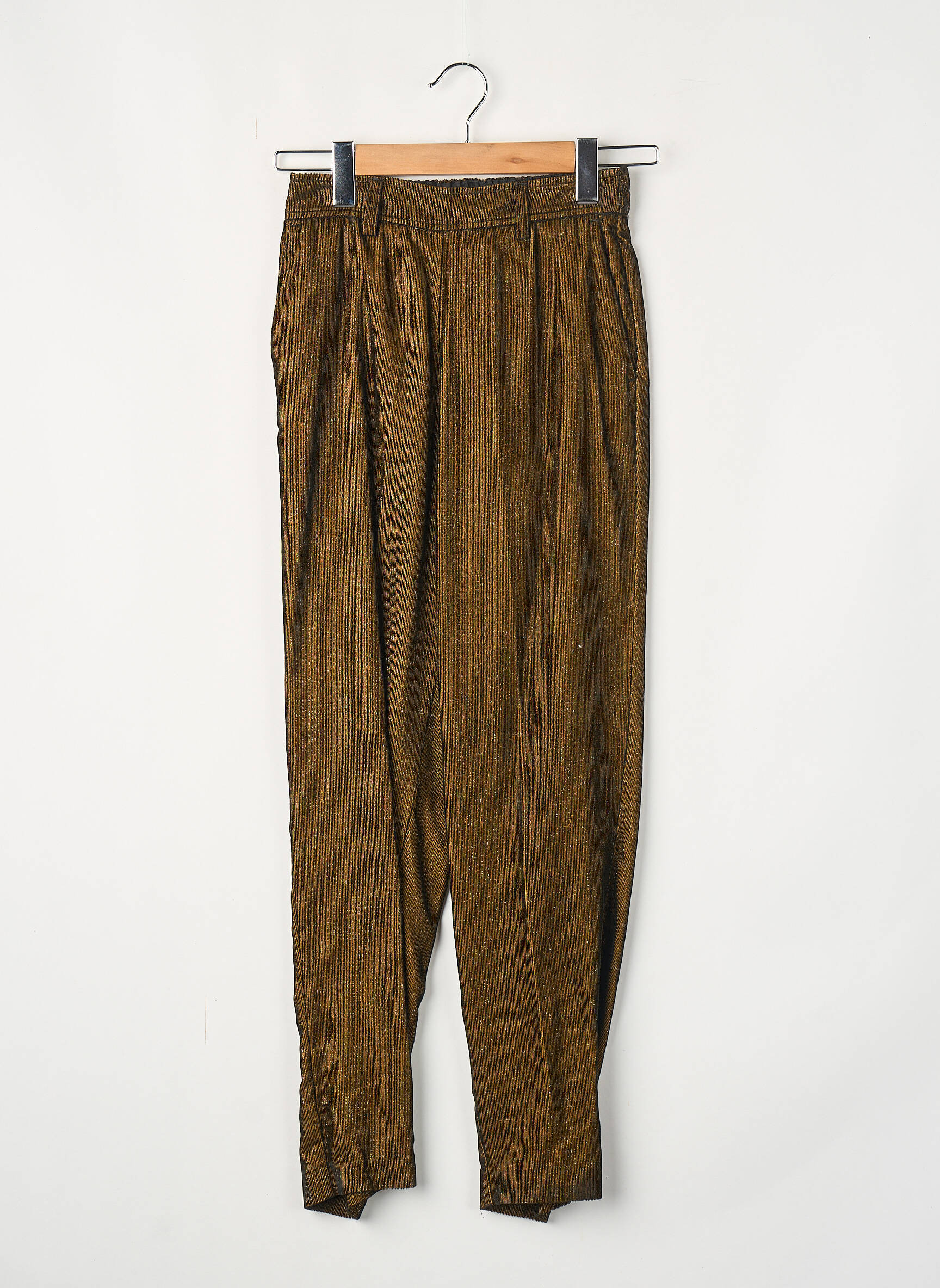 Pantalon droit marron MOMONI femme