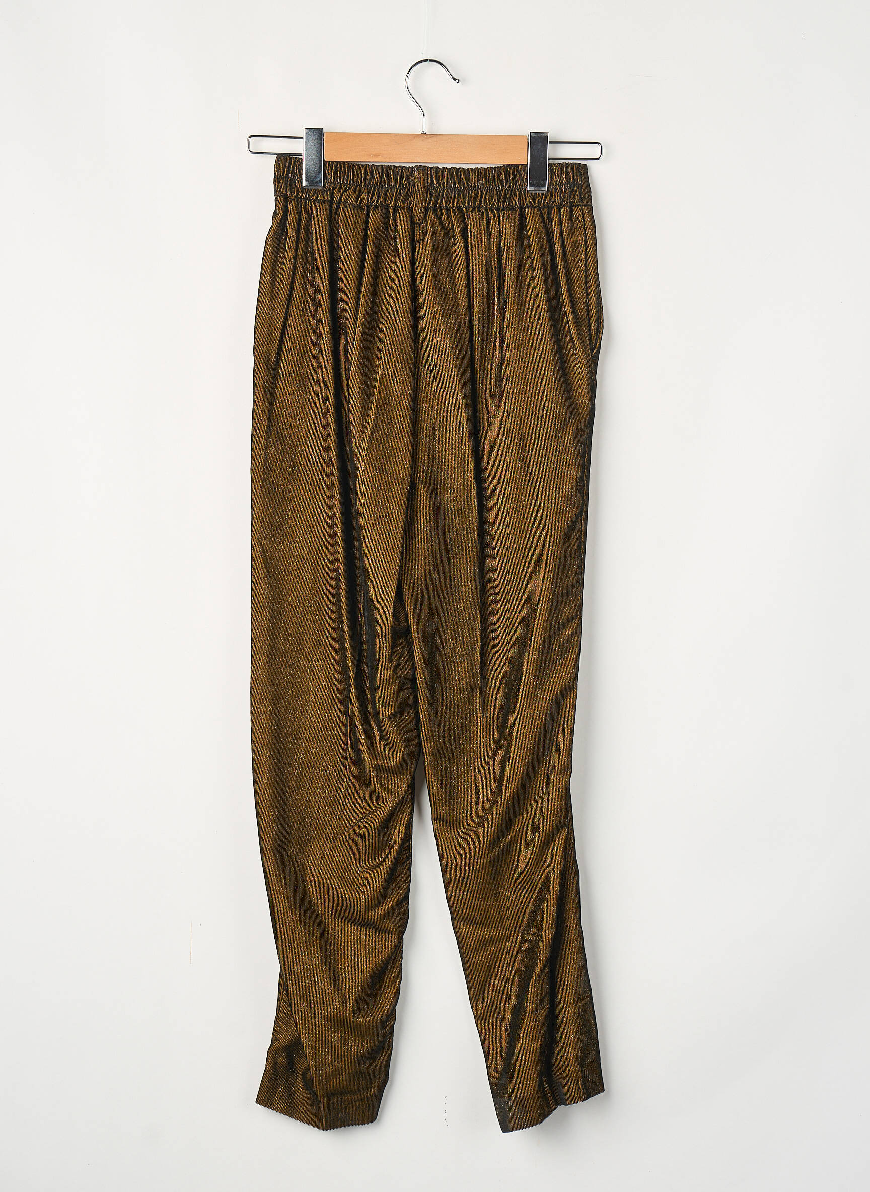 Pantalon droit marron MOMONI femme