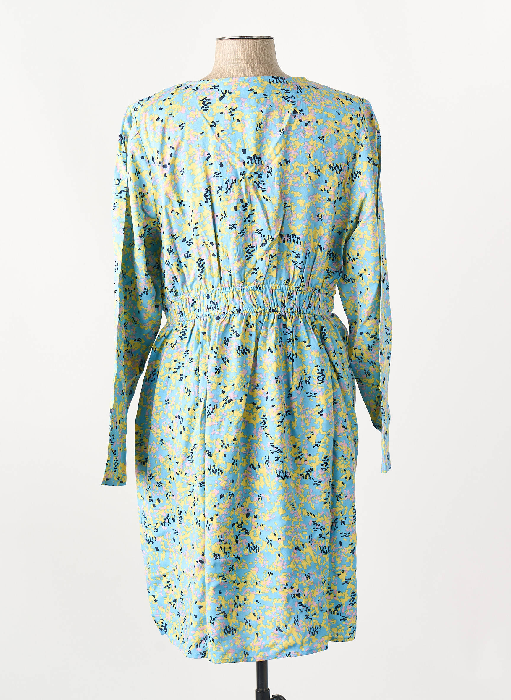 Robe maternité bleu MAMA LICIOUS femme
