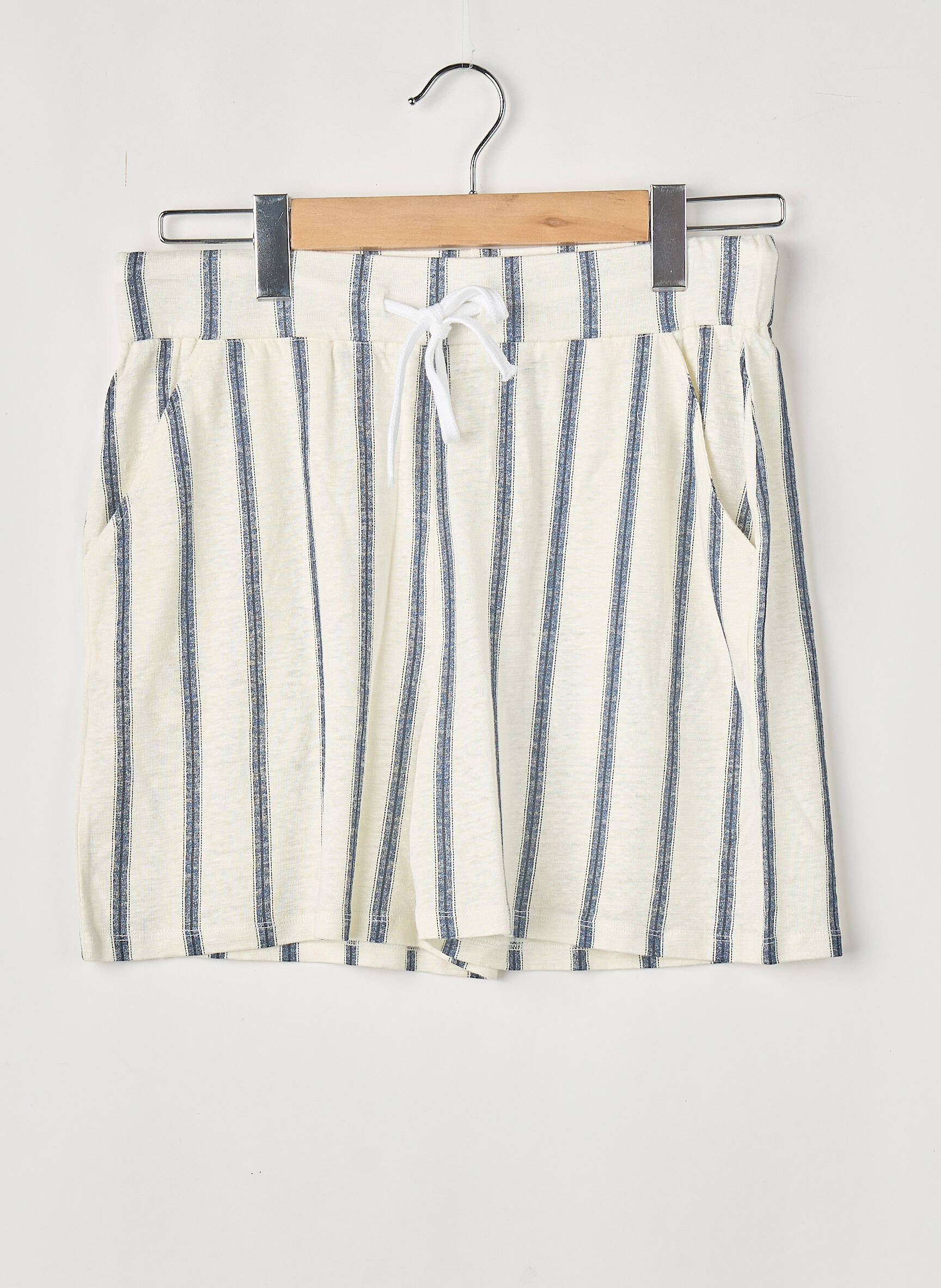 Short bleu MAJESTIC FILATURES femme