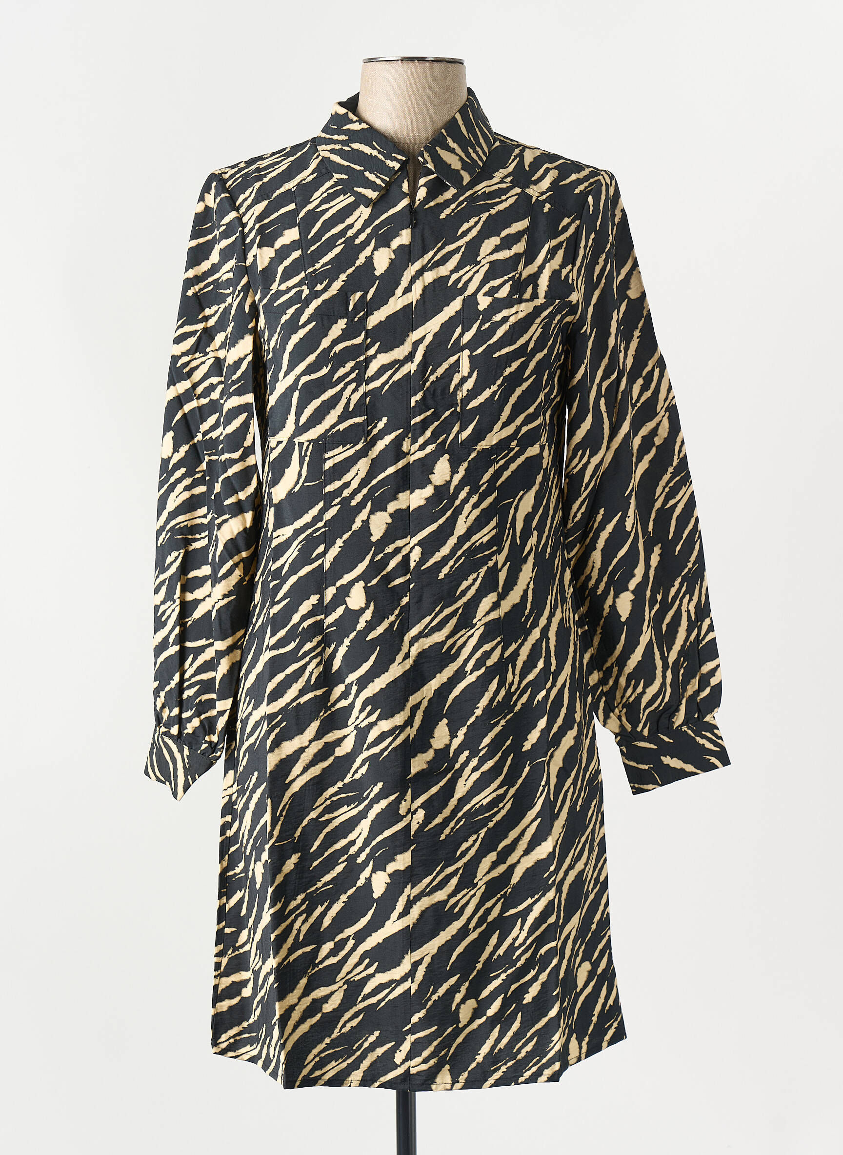 Robe courte noir MSCH COPENHAGEN femme